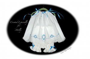 Custom Order for Kaitlin Only - Vintage Pillowcase Dress and Pantaloons