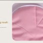 Pink Cotton Anti-Scratch Restraint Gloves For The Elderly Patient Fixed Care Seal /Open Mouth