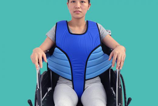 Multifunctional Safety Vest For The Elderly Go Out With Anti-Fall Sponge Protective Gear Wheelchair