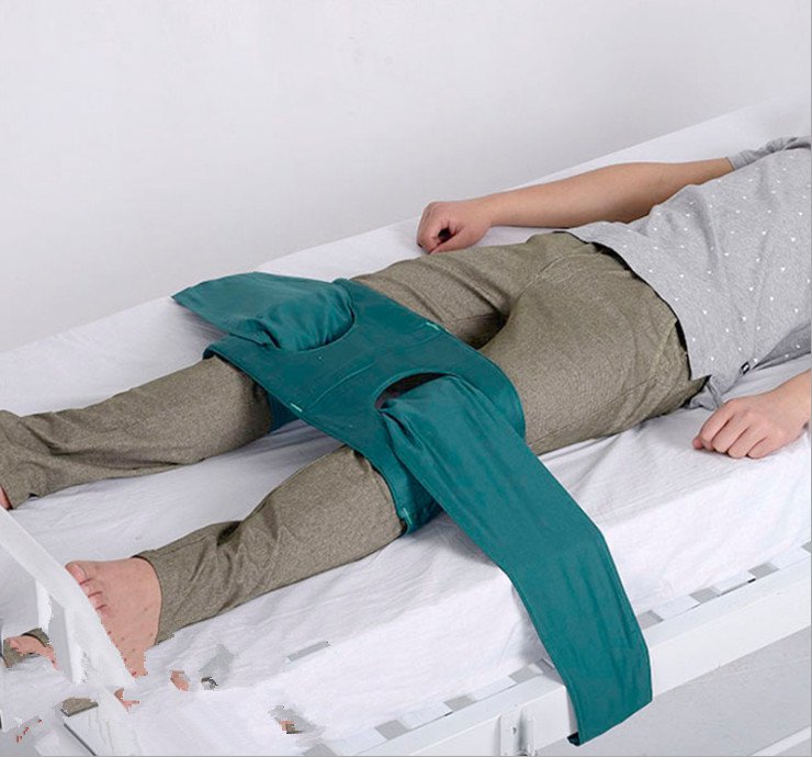 Cotton Hospital Bed Guardrail Belt/Operating Room Protection/Knee Joint Fixation Hip Restraint