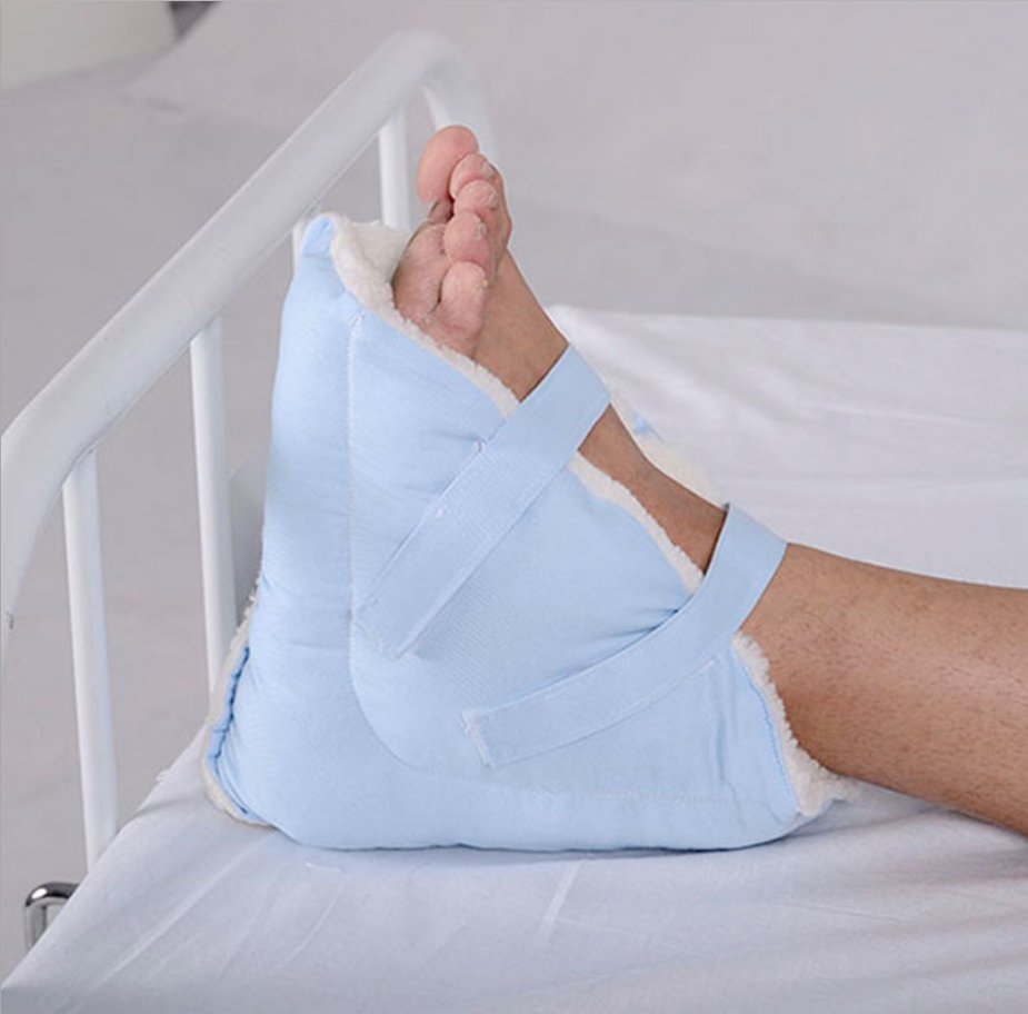 Anti-Pressure Sore Protection Heel Pad Ankle Foot Protection Cusion For Patients Lying In Bed Care