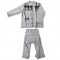 Sick Gown Easy To Put On Take Off Thick Cotton-Padded Coat Jacket Trousers For Rehabilitation