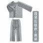 Men Spring/Autumn Patient Gowns Easy To Take Off With Zipper/Paste For Leg Fracture Postoperative