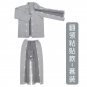 Men Spring/Autumn Patient Gowns Easy To Take Off With Zipper/Paste For Leg Fracture Postoperative