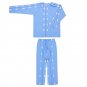 Long Sleeves Nursing Tops /Pant Paste Easy to Wear/ Undress Clothing For Fracture Patients Sleeping