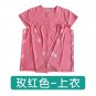 Female Vest Short Sleeve Top/Pants Patient Fracture Nursing Rehabilitation Easy To Wear/Take Off