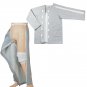 Zipper Men Nursing Clothing Tops Trousers Sleeping Spring Autumn For Patients with Fractures