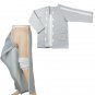 Zipper Men Nursing Clothing Tops Trousers Sleeping Spring Autumn For Patients with Fractures