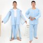 Zipper/Velcro Hospital Long Nursing Gown Convenient To Wear And Take Off For Fracture Rehabilitation