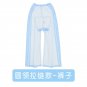 Zipper/Velcro Hospital Long Nursing Gown Convenient To Wear And Take Off For Fracture Rehabilitation