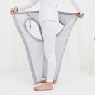 Open Crotch Pants For The Elderly Bedridden Patients Easy Nursing Pajama Trousers With Thin Fleece
