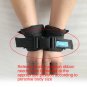 2 Pieces Cotton Wrist And Foot Restraint Fixed Band Anti-Grabbing Feet Restrain For The Elderly