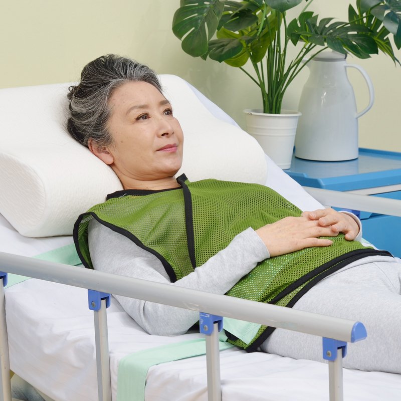 Mesh Wheelchair Restraint Safety Vest For Agitated Manic Patient Protetctive  Fixed Clothing