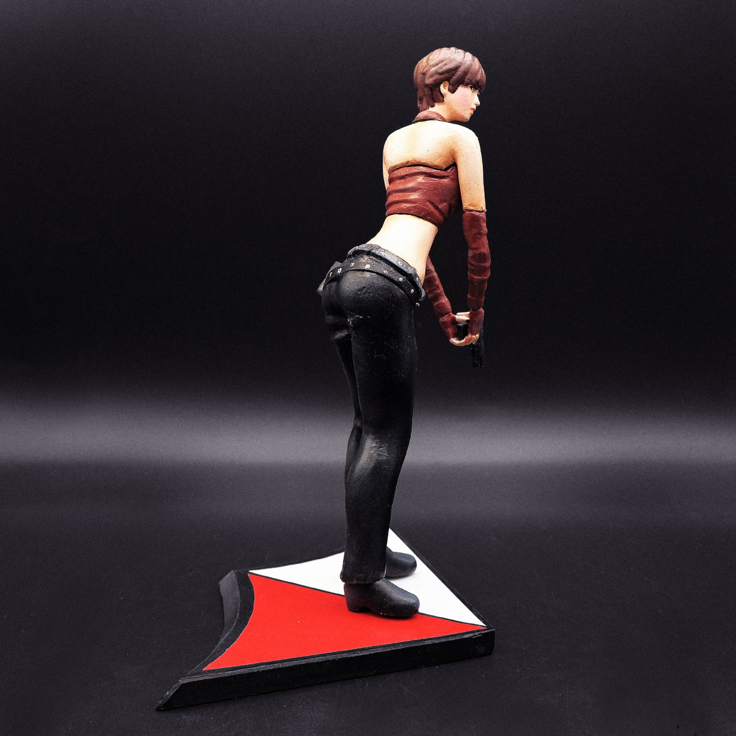 Custom Statues Rebecca Chambers and Billy Coen Resident Evil Zero