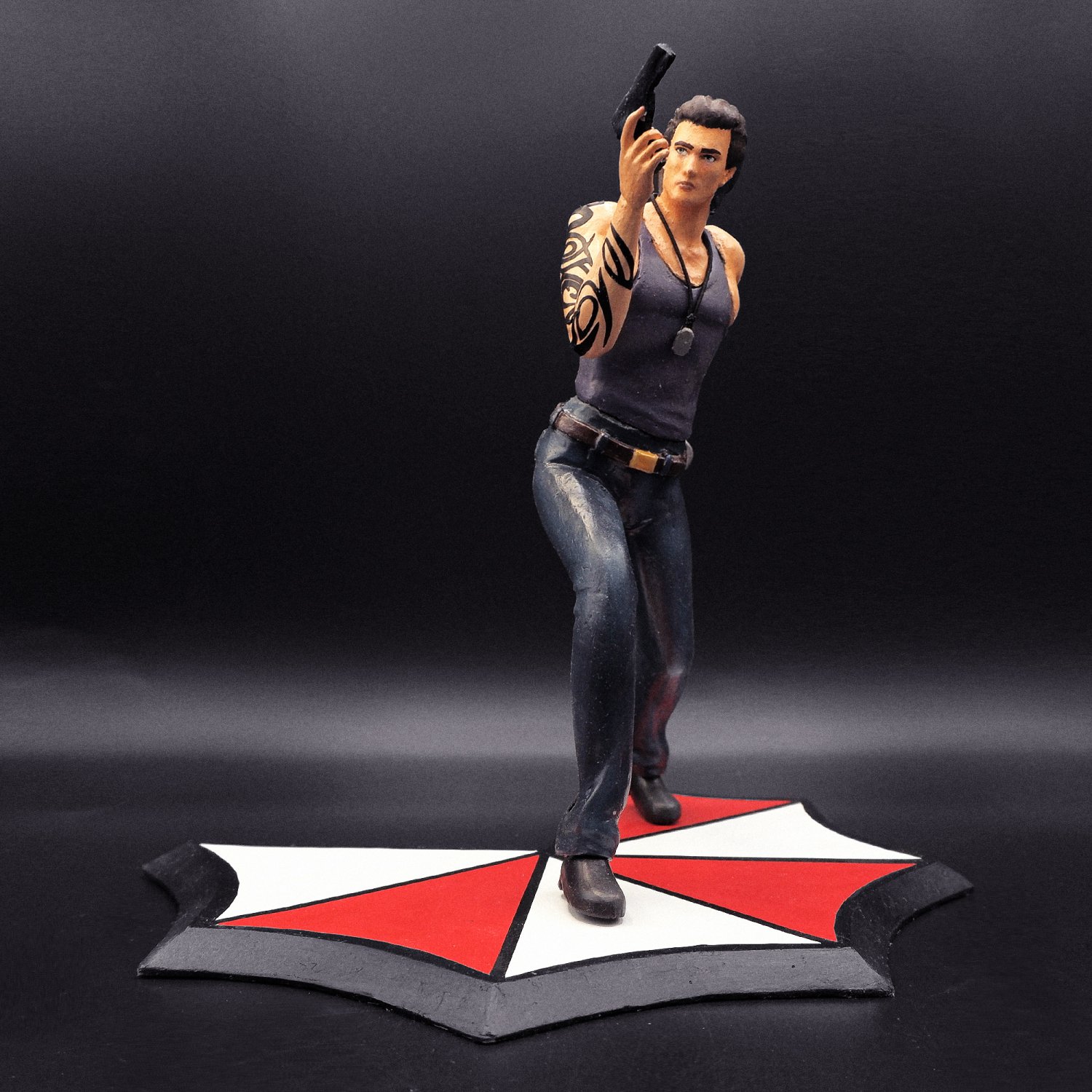 Custom Statues Rebecca Chambers and Billy Coen Resident Evil Zero statue toy figure figurine 1/6