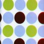 BIG POLKA DOTS ON NYLONN SPANDEX JERSEY KNIT