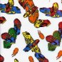 MULTICOLOR RACE CARS ON COTTON RIN KNIT- CUTE