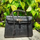 Hermes Kelly Snakeskin Leather Purse size 30