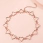 Kpop Vintage Harajuku Goth Metal Heart Neck Chains Choker Grunge Necklaces For Women
