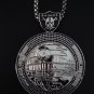 oakland raiders necklace