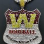 washington redskins necklace