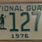 NOS 1976 North Carolina National Guard license plate 1278 new old st