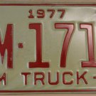 NOS 1977 North Carolina farm truck license plate FM 1713