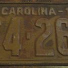 1930 364 261 North Carolina license plate