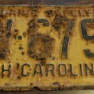 1960 CW 6794 North Carolina license plate