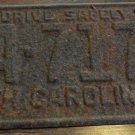 1956 CA 7175 North Carolina license plate