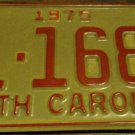 1975 AL 1689 North Carolina license plate