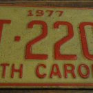 1977 CT 2209 North Carolina license plate