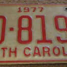 1977 BD 8194 North Carolina license plate