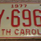 1977 AY 6962 North Carolina license plate