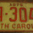 1975 CA 3041 North Carolina license plate