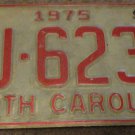 1975 AJ 6236 North Carolina license plate
