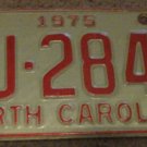 1975 AJ 2840 North Carolina license plate