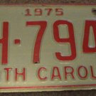1975 AH 7944 North Carolina license plate