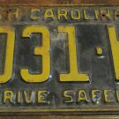 1963 9031 KR North Carolina license plate