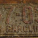 1951 657 038 North Carolina license plate