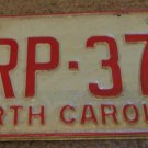 1973 North Carolina license plate CRP 379