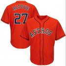 MLB Astros Astros Orange # 27 Altuve baseball uniform