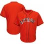 MLB Astros Astros Orange baseball uniform