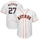 MLB Astros Astros white # 27 Altuve baseball uniform