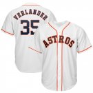 MLB Astros Astros white # 35 Verlander baseball uniform