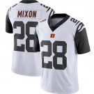 NFL Jerseys Tigers White #28 Mixon Fan Edition Embroidered Rugby