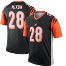 NFL Jerseys Tigers Black #28 Mixon Fan Edition Embroidered Rugby