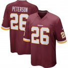 NFL Redskins Red #26 Peterson football clothing