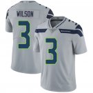 NFL 2019 Seahawks Gray #3 Russell Wilsonn