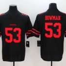NFL Jerseys San Francisco 49ers Black #53 Bowman Rugby Jersey Fan Edition